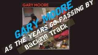 Backing Track &#39;As the years go passing by&#39; (Gary Moore&#39;s version), by Joe Moreg