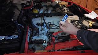 Changing Spark Plugs 1988 Porsche 944S