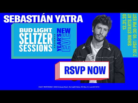 Bud Light Seltzer Sessions New Years Eve 2021: Sebastian Yatra