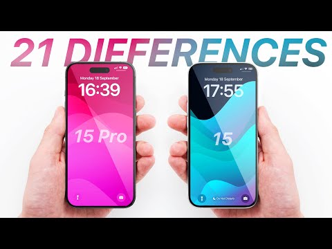 iPhone 15/15 Plus vs iPhone 15 Pro/15 Pro Max - 21 MAJOR Differences!