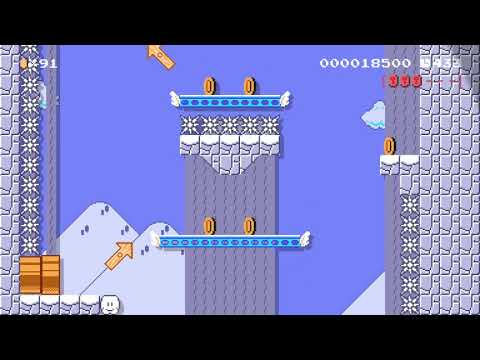 * Winter Challenge * [5 CP] by Kirr12 🍄 Super Mario Maker 2 😶 No Commentary　⚿abj