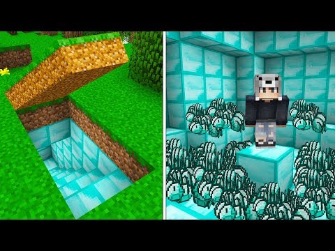GİZLİ SINIRSIZ ELMAS GEÇİTİ BULDUM! 😱 - Minecraft