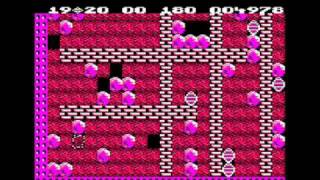 [AMSTRAD CPC] Boulder Dash - Longplay & Review