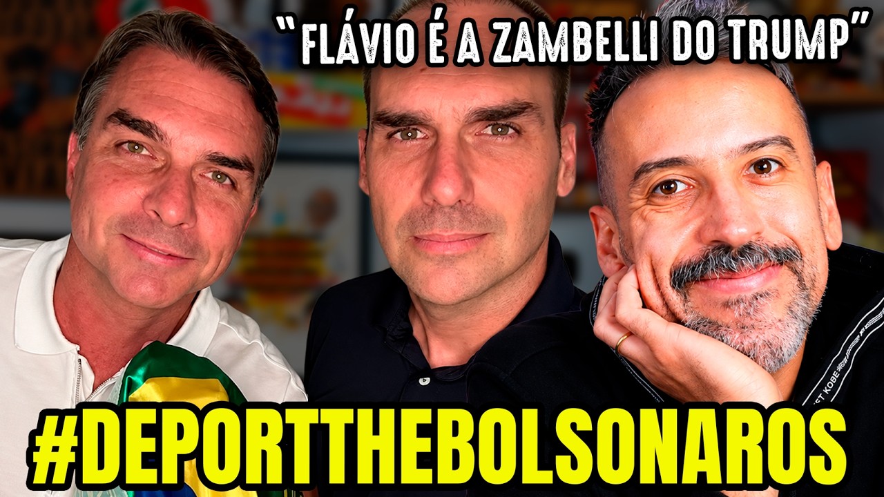 MOVIMENTO NOS EUA PEDE DEPORTAÇÃO DE FLÁVIO E EDUARDO BOLSONARO #GOVOTE