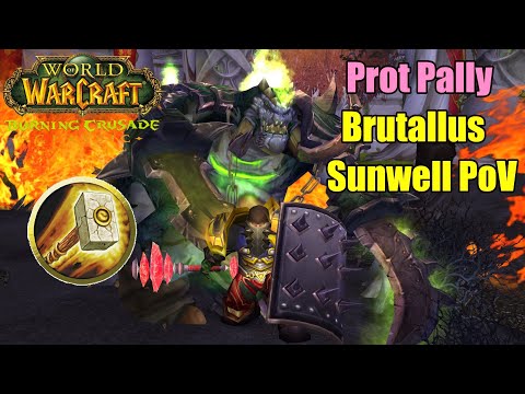 Brutallus Prot Pally PoV | TBC Classic Phase 5