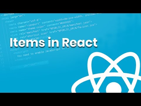 Manipulating Text and Items in React | Part 6 | Eduonix
