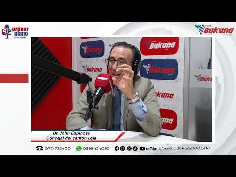 John Espinosa, concejal del cantón Loja