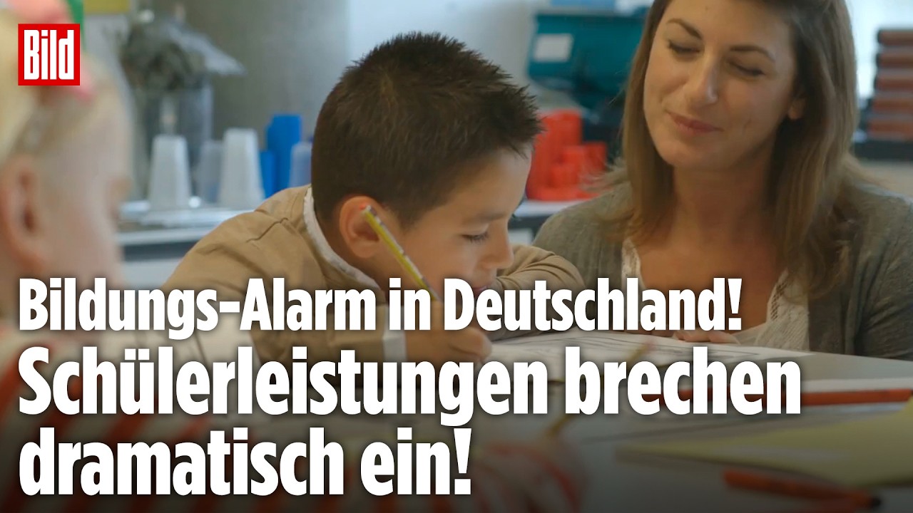 Bildungs-Alarm in Deutschland! Schülerleistungen brechen dramatisch ein