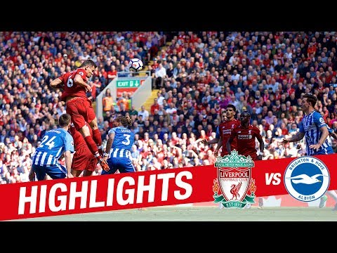 Highlights: Liverpool 4-0 Brighton | Reds wrap up Premier League season with a win