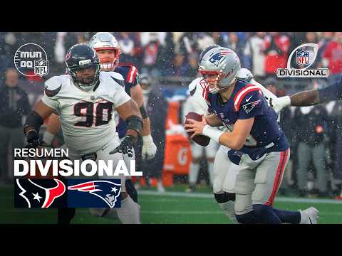 Houston Texans vs. New England Patriots | Resumen en español - Playoffs 2026 NFL Highlights