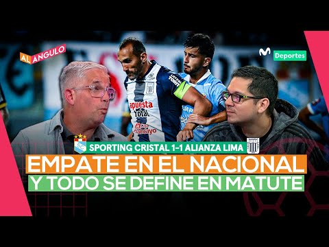 SPORTING CRISTAL 1-1 ALIANZA LIMA: ANÁLISIS DEL EMPATE EN LA IDA DE LA FASE 1 | AL ÁNGULO ⚽🥅