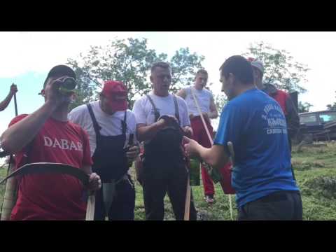 Kosac zove iz doline NASUVO- Kosidba uz pjesmu