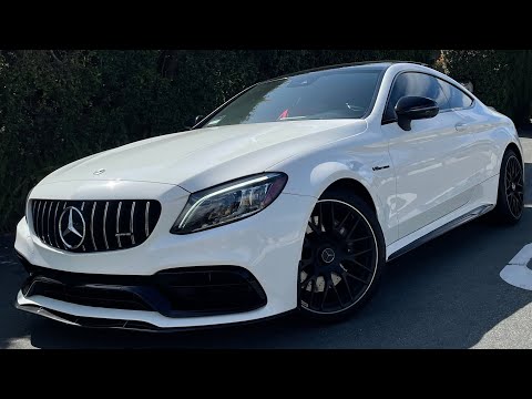 2021 Mercedes Benz C63 AMG Drifts & Pulls