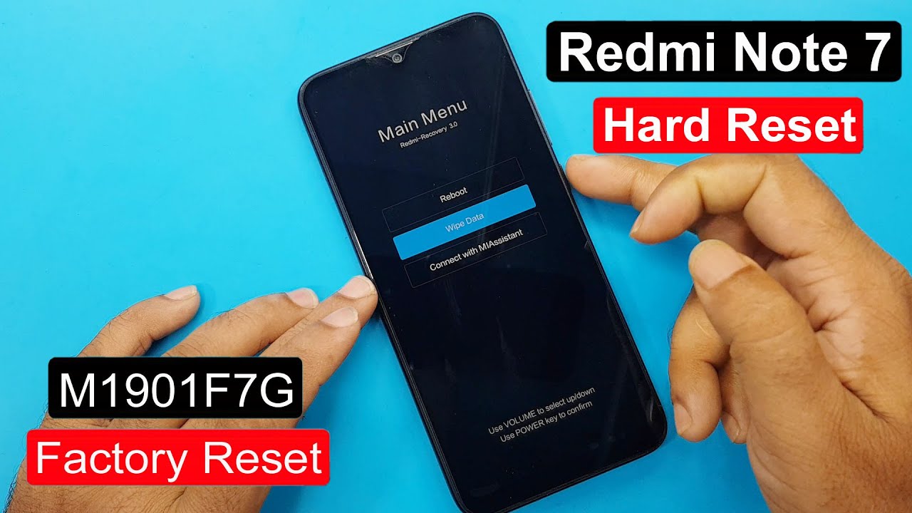 Redmi Note 7 Unlock Pattern & Pin Unlock | Hard Reset Redmi Note 7 | Unlock Password Redmi Note 7