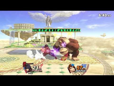 SSBU Shulk Highlight - Shield Break and Blast Zone String