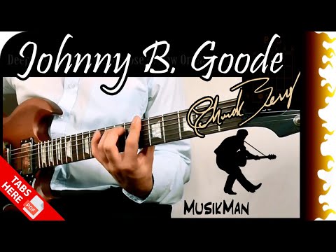 JOHNNY B. GOODE 👨🏾‍🦱🎸 - Chuck Berry / GUITAR Cover / MusikMan N°021