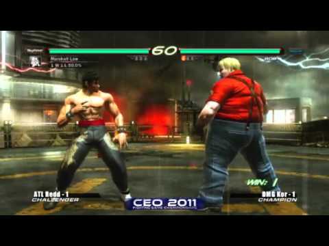 CEO 2011: Tekken 6 Top 8: ATLRedd vs. Kor