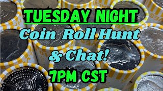 Attempt Number 2! 4/21/26 Tuesday Night Coin Roll Hunt & Chat!