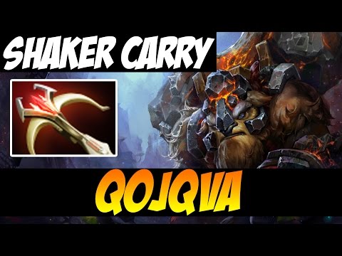 qojqva 7300MMR Plays EarthShaker CARRY - Dota 2