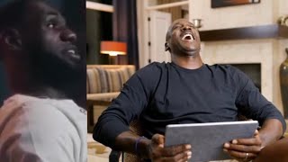 Michael Jordan laughs at LeBron James after saying he’s the GOAT