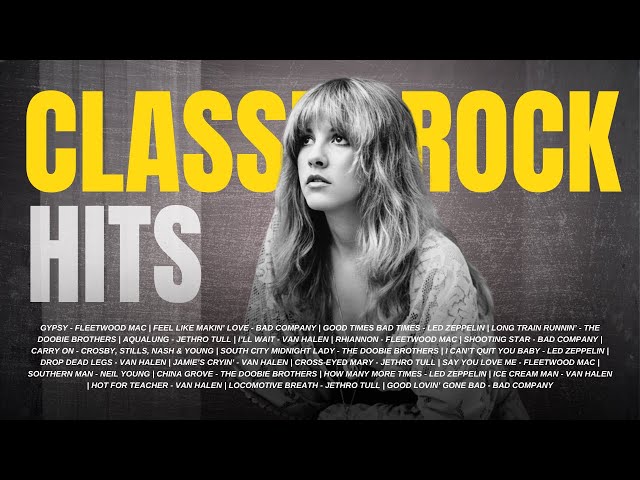 Ultimate Classic Rock Playlist - Van Halen, Led Zeppelin, Bad Company & More