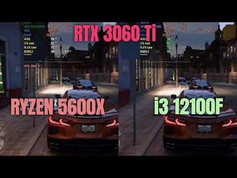 i3 12100f vs Ryzen 5600x rtx 3060 ti