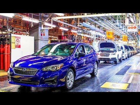2017 Subaru Impreza Production & Assembly Line at Indiana Plant US | Car Factory