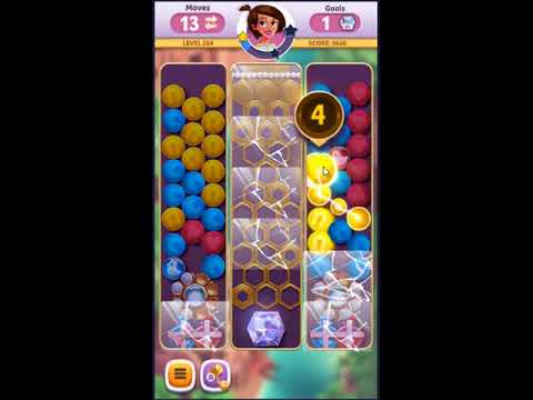 Diamond Diaries Saga Level 264 - NO BOOSTERS 💎 | SKILLGAMING ✔️