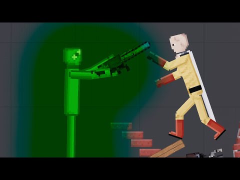 TOXIC HUMAN vs SAITAMA - People Playground 1.22.3 | Melon Playground