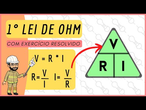 Como calcular TENSÃO, CORRENTE E RESISTÊNCIA - 1 Lei de OHM