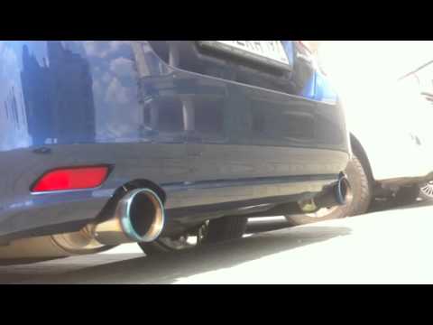 2011 Subaru Legacy 2.5GT - HKS Legamax Premium exhaust sound