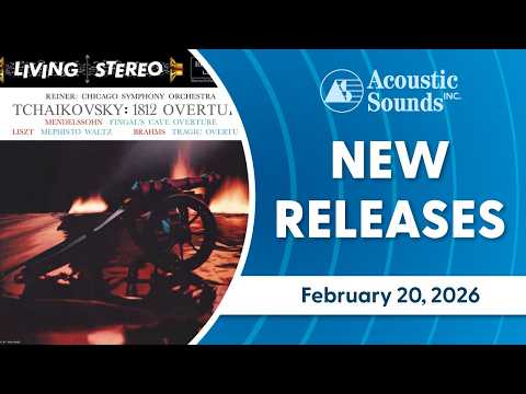Acoustic Sounds New Releases February 20, 2026