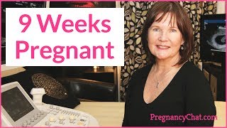 "9 Weeks Pregnant" by PregnancyChat.com @PregChat