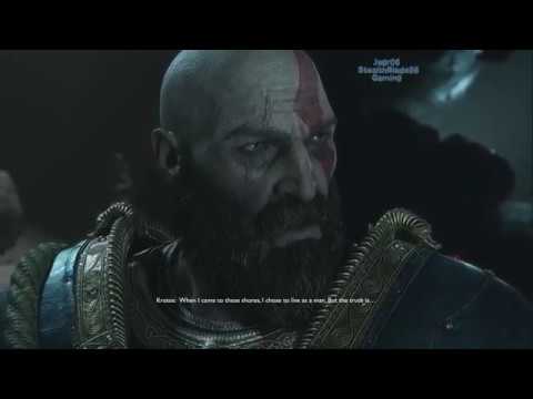 God of War[PS4] pt 96: Kratos Finally Tells the Truth, Now Back to Tyr's Vault