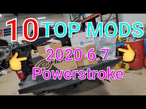 10 MUST do MODS to your 2020+ Ford 6.7 DIesel **WATCH THIS**