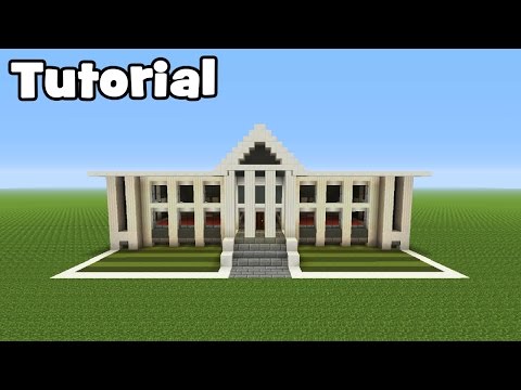 Minecraft Tutorial: How To Make A Town Hall