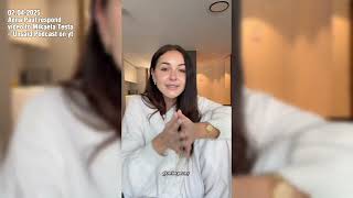 Anna Paul responds Video to Mikaela Testa Podcast