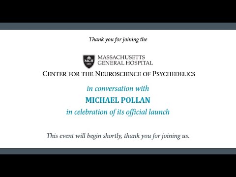 The Center for the Neuroscience of Psychedelics: Conversation with Michael Pollan: Official Launch