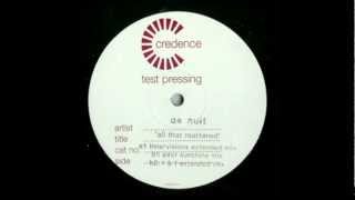 De Nuit - All That Mattered (East Sunshine Mix)