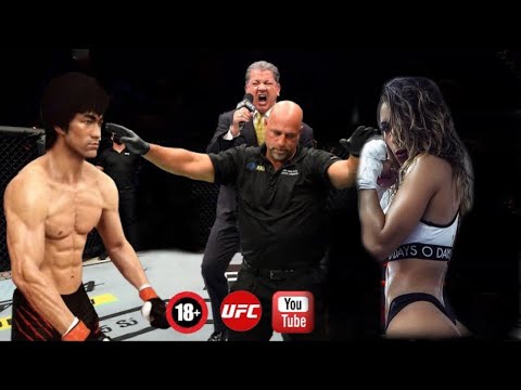 Bruce Lee vs Sumo Zombie( EA Sports UFC 4 ) wwe mma