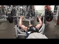 225 lbs bench press for 100 reps!