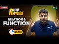 Relation And Function Class 11 11th Maths Chapter 2 Relations And Functions Rapid Revision