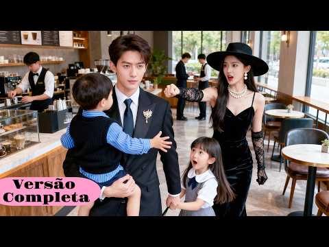 🩷🐼A garota foi chamada de mãe por dois bebês, e no segundo seguinte apareceu o pai CEO!#kdrama