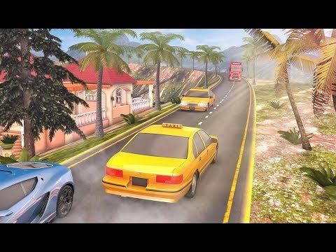 Drive Mountain City Taxi Car: Hill Taxi Car Games Kids care Race