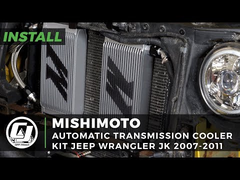 2007-2011 Jeep JK Wrangler Install: Mishimoto Silver Automatic Transmission Cooler Kit