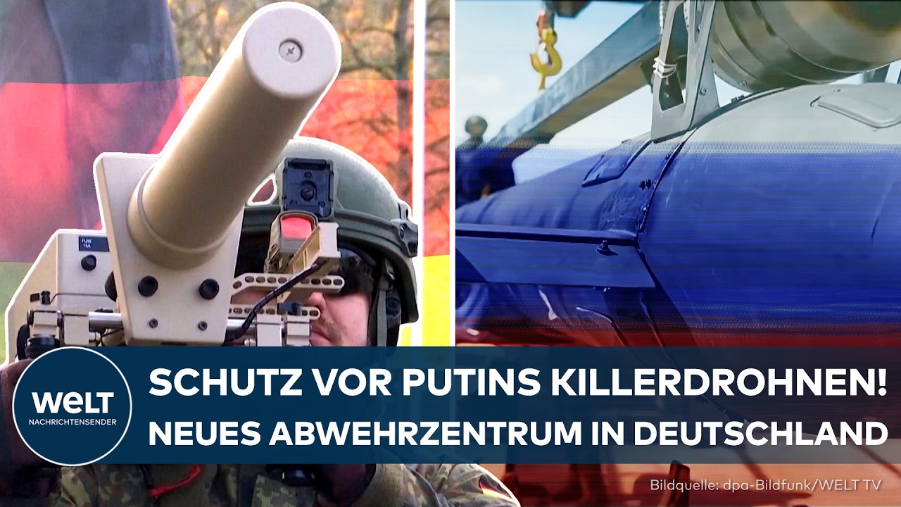 DEUTSCHLAND IM HYBRIDEN KRIEG: Abwehr gegen Putins Killerdrohnen – Innenminister eröffnet Stützpunkt