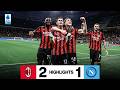 Saelemaekers And Pulisic Seal A BIG WIN AC Milan 2 1 Napoli Highlights Serie A