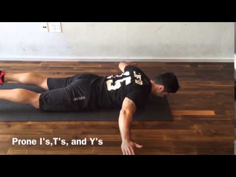 Prone Y's, T's, & I's