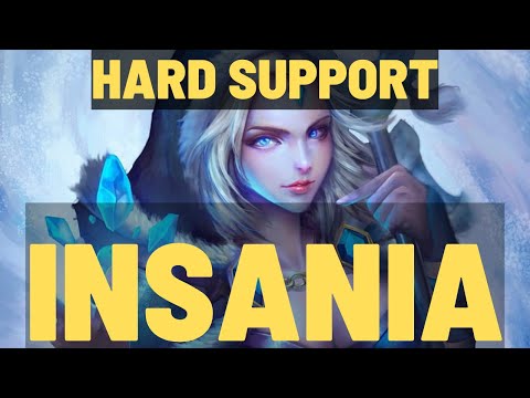 5️⃣ Insania Crystal Maiden Hard Support 🔥Player Perspective |7.33d Full Gameplay | Liquid vs PSG.LGD