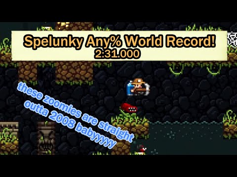 Beating the Speedrun Record in an Ancient Roguelike! (Spelunky Classic Any% WR)